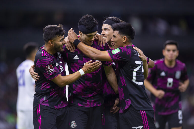 road to qatar mex celebration